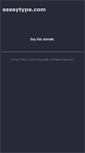 Mobile Screenshot of essaytype.com